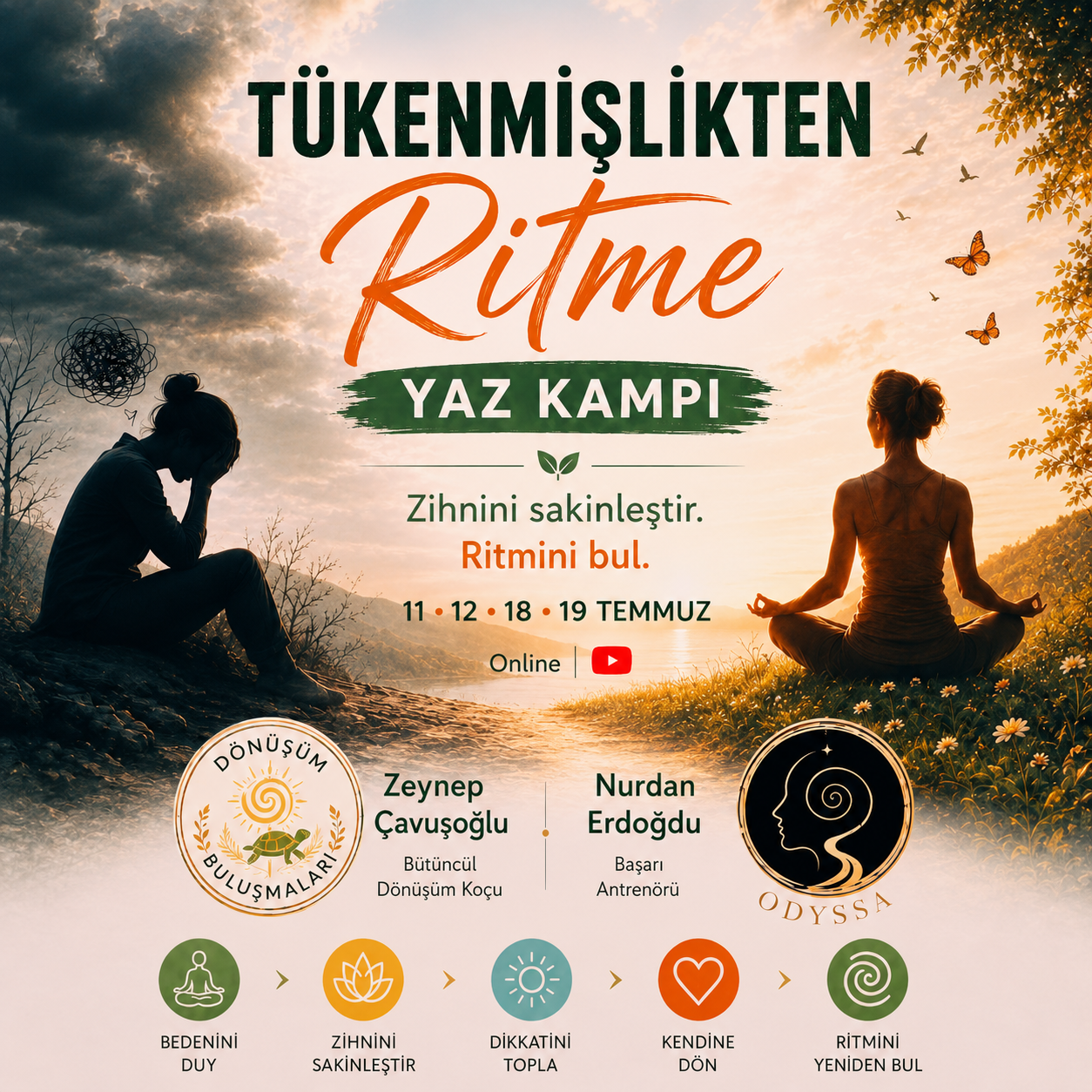 Tükenmişlikten Ritme l Yaz Kampı